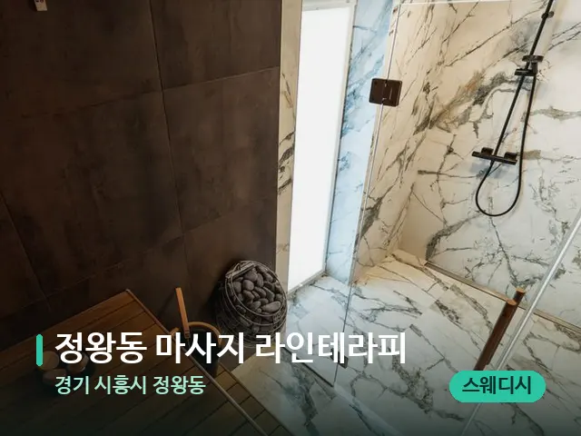 경기 시흥시 정왕동 정왕동 마사지 라인테라피 — 웰니스 스파 공간