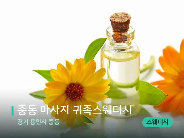 경기 용인시 중동 중동 마사지 귀족스웨디시 — 마사지 관리를 받는 장면