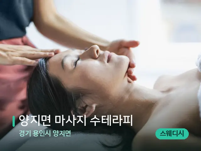 경기 용인시 양지면 양지면 마사지 수테라피 — 마사지 관리를 받는 장면