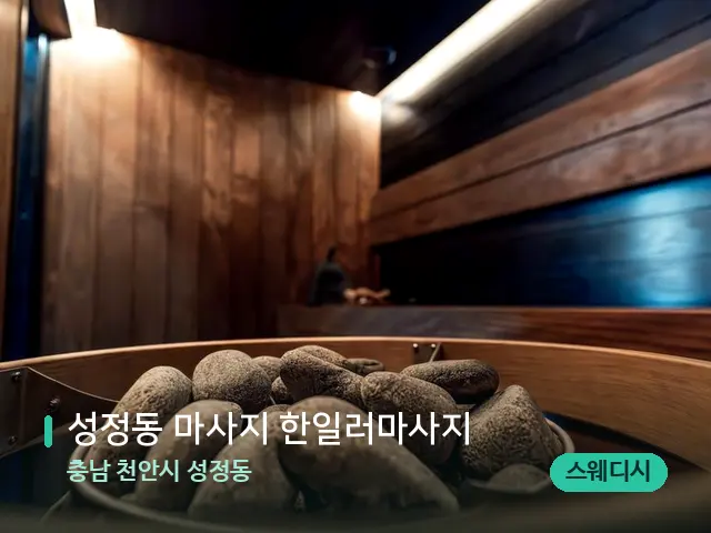 충남 천안시 성정동 성정동 마사지 한일러마사지 — 웰니스 스파 공간