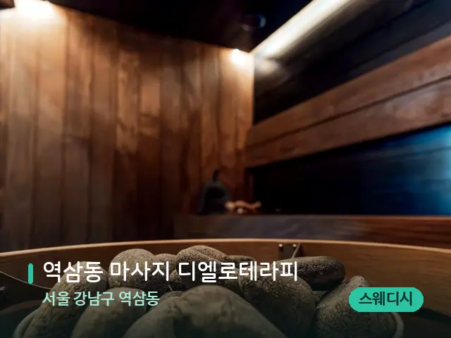 서울 강남구 역삼동 역삼동 마사지 디엘로테라피 — 웰니스 스파 공간