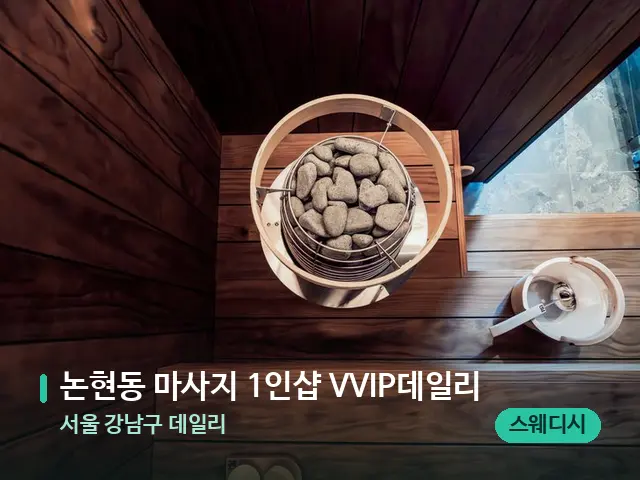 서울 강남구 데일리 논현동 마사지 1인샵 VVIP데일리 — 웰니스 스파 공간