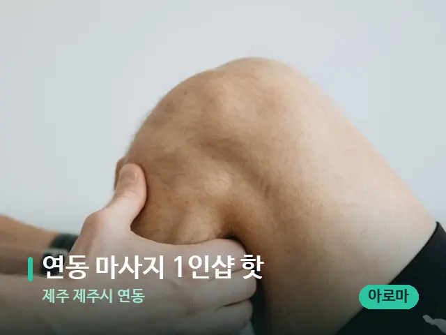 제주 제주시 연동 연동 마사지 1인샵 핫 — 마사지 관리를 받는 장면