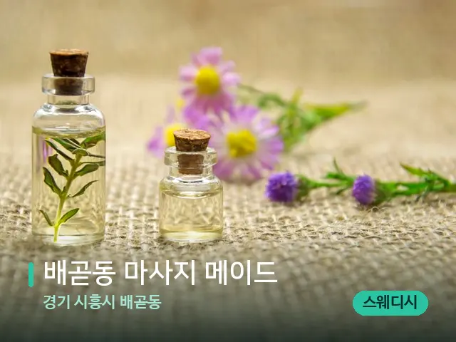 경기 시흥시 배곧동 배곧동 마사지 메이드 — 아로마 오일을 쓰는 관리 장면