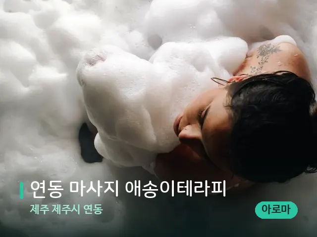 제주 제주시 연동 연동 마사지 애송이테라피 — 휴식 분위기의 스파 공간