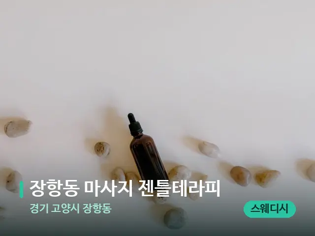 경기 고양시 장항동 장항동 마사지 젠틀테라피 — 핫스톤을 올린 관리 장면