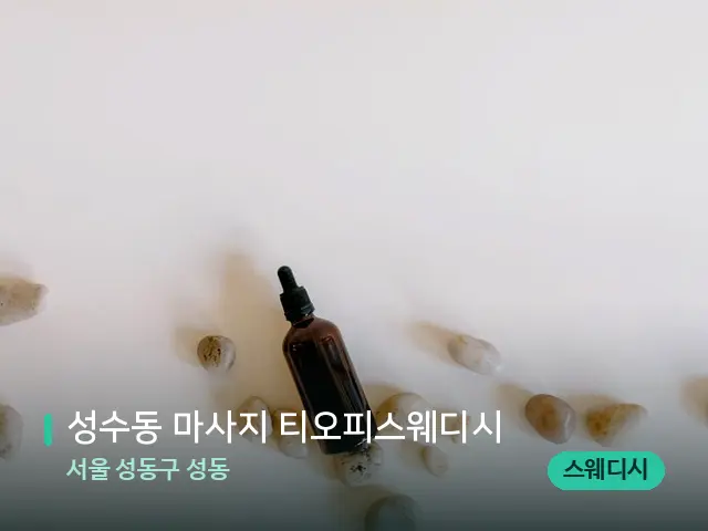 서울 성동구 성동 성수동 마사지 티오피스웨디시 — 핫스톤을 올린 관리 장면