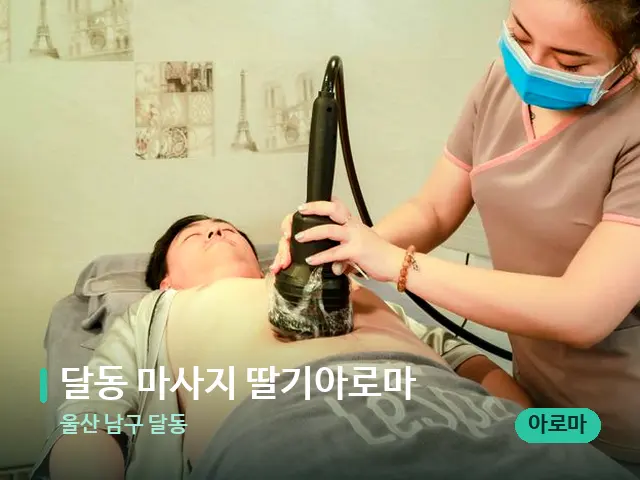 울산 남구 달동 달동 마사지 딸기아로마 — 스파 관리실 내부