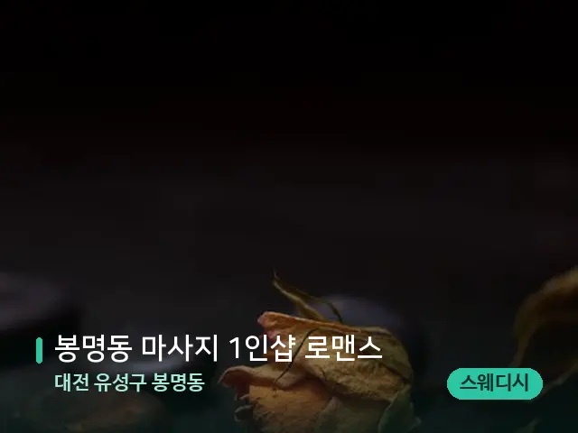 대전 유성구 봉명동 봉명동 마사지 1인샵 로맨스 — 핫스톤을 올린 관리 장면
