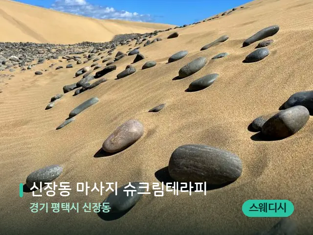 경기 평택시 신장동 신장동 마사지 슈크림테라피 — 핫스톤을 올린 관리 장면