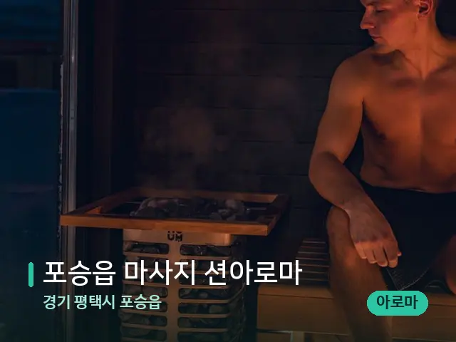 경기 평택시 포승읍 포승읍 마사지 션아로마 — 핫스톤을 올린 관리 장면