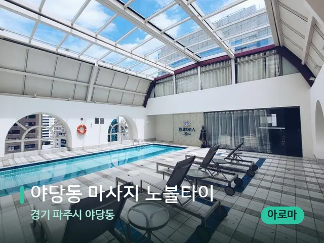 경기 파주시 야당동 야당동 마사지 노블타이 — 웰니스 스파 공간