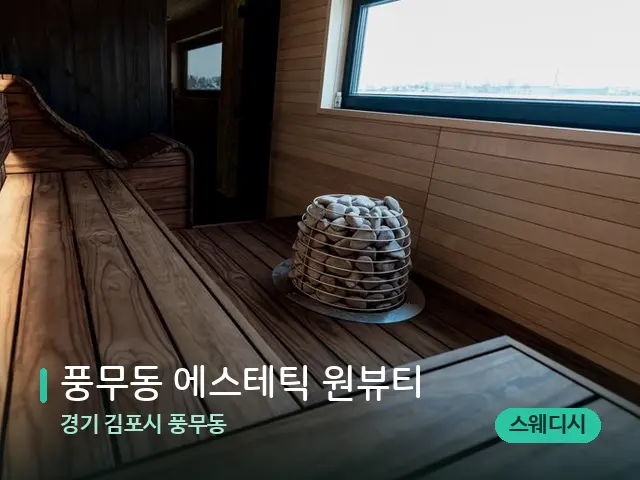 경기 김포시 풍무동 풍무동 에스테틱 원뷰티 — 웰니스 스파 공간