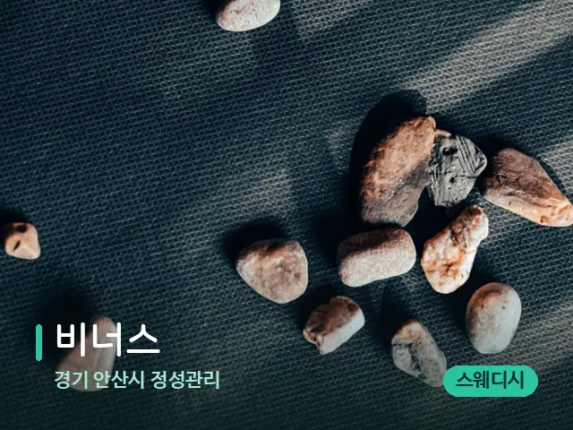 경기 안산시 정성관리 비너스 — 핫스톤을 올린 관리 장면