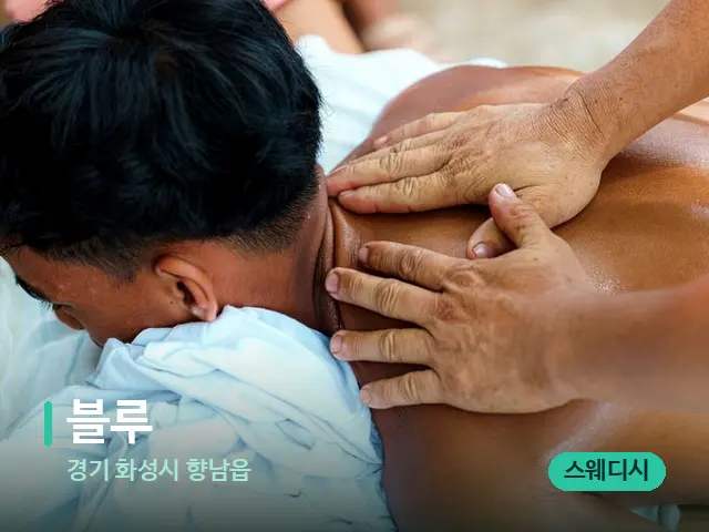 경기 화성시 향남읍 블루 — 마사지 관리를 받는 장면