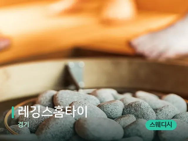 경기 레깅스홈타이 — 웰니스 스파 공간