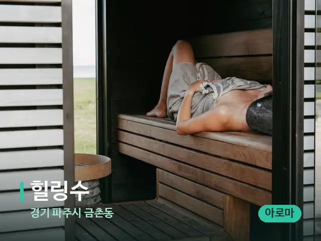 경기 파주시 금촌동 힐링수 — 웰니스 스파 공간