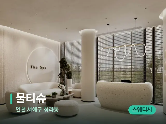 인천 서해구 청라동 물티슈 — 스파 관리실 내부