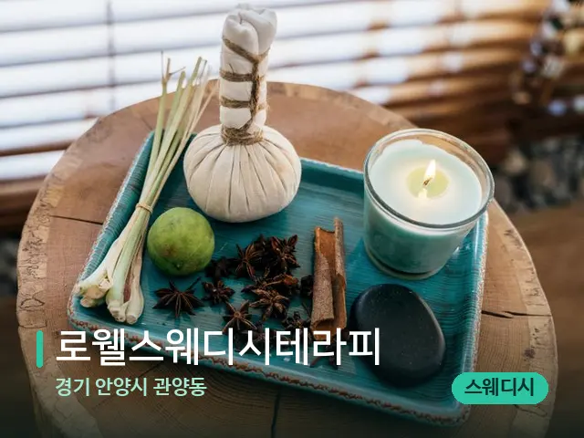 경기 안양시 관양동 로웰스웨디시테라피 — 스파 마사지 베드