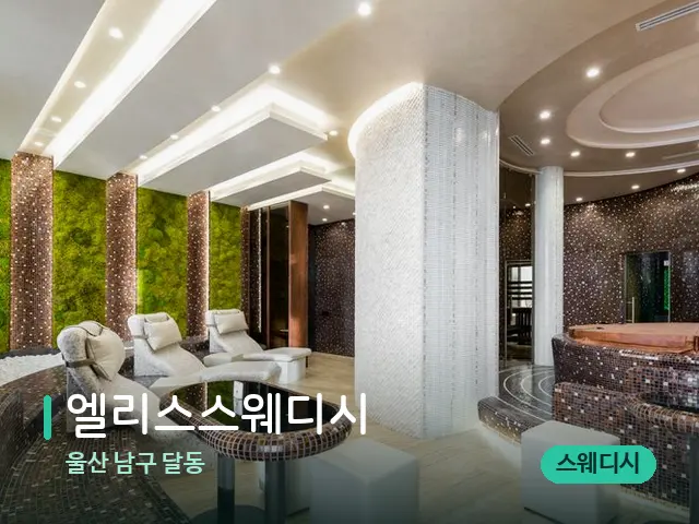울산 남구 달동 엘리스스웨디시 — 스파 관리실 내부
