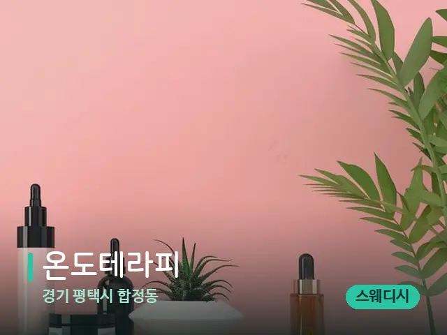 경기 평택시 합정동 온도테라피 — 마사지 오일과 도구