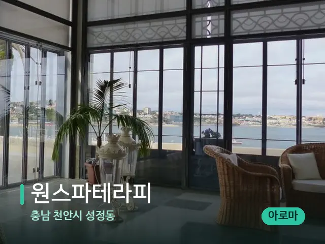충남 천안시 성정동 원스파테라피 — 데이 스파 인테리어