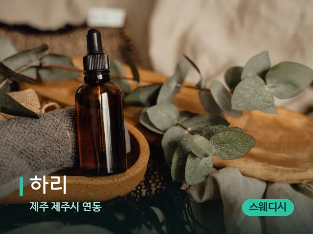 제주 제주시 연동 하리 — 마사지 오일과 도구