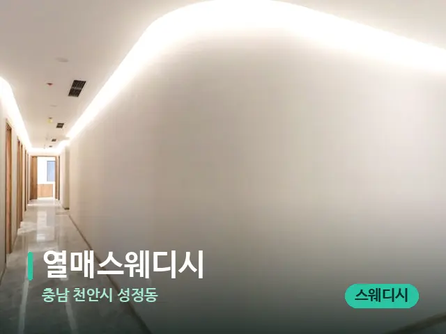 충남 천안시 성정동 열매스웨디시 — 데이 스파 인테리어