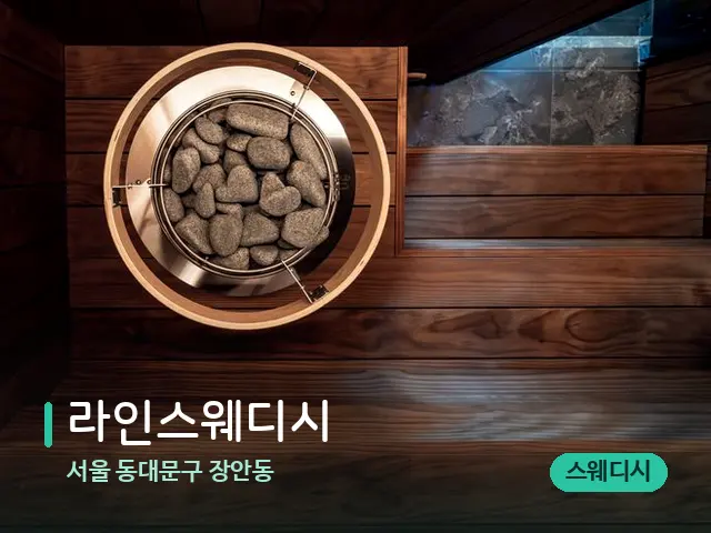 서울 동대문구 장안동 라인스웨디시 — 웰니스 스파 공간