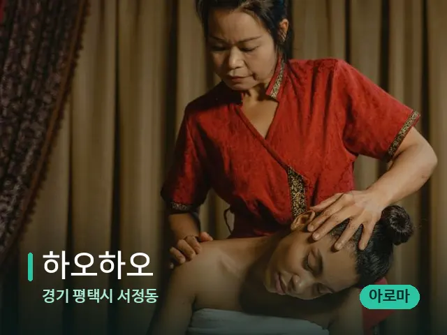 경기 서정동 하오하오 — 마사지 관리를 받는 장면