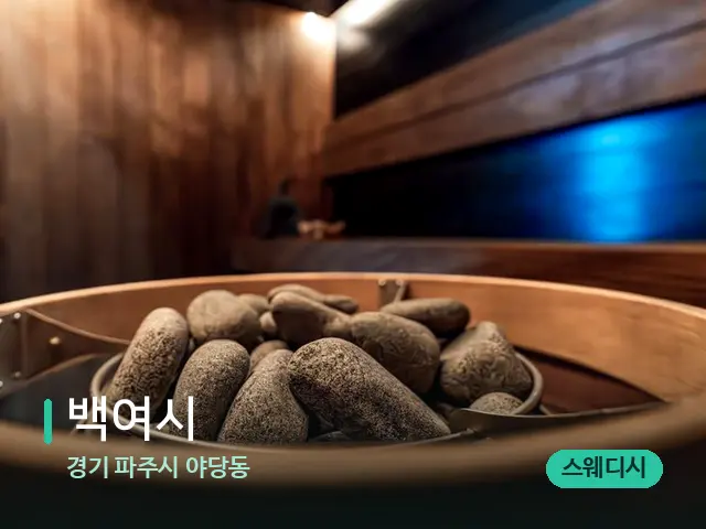 경기 파주시 야당동 백여시 — 웰니스 스파 공간
