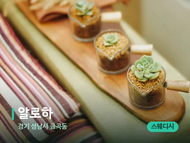 경기 성남시 금곡동 알로하 — 아로마 오일을 쓰는 관리 장면