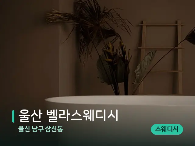 울산 남구 삼산동 울산 벨라스웨디시 — 스파 관리실 내부