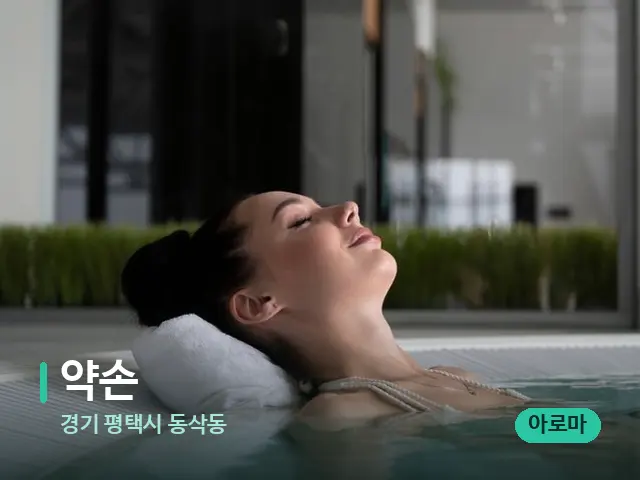 경기 평택시 동삭동 약손 — 스파 마사지 베드