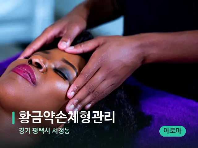 경기 평택시 서정동 황금약손체형관리 — 스파 마사지 베드