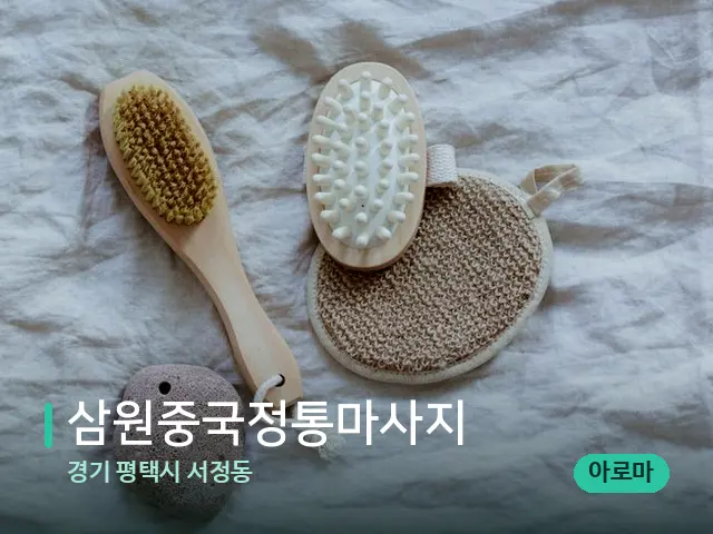 경기 평택시 서정동 삼원중국정통마사지 — 스파 마사지 베드