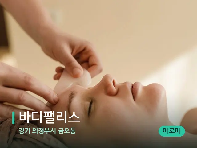 경기 의정부시 금오동 바디팰리스 — 핫스톤을 올린 관리 장면