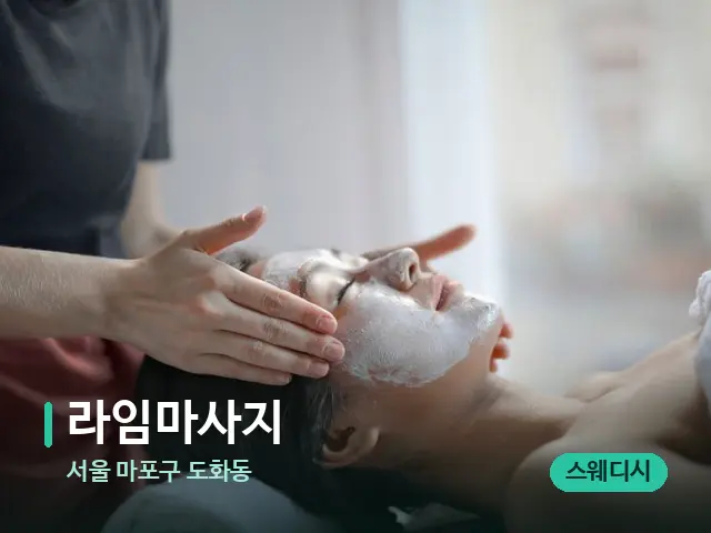 서울 마포구 도화동 라임마사지 — 스파 마사지 베드