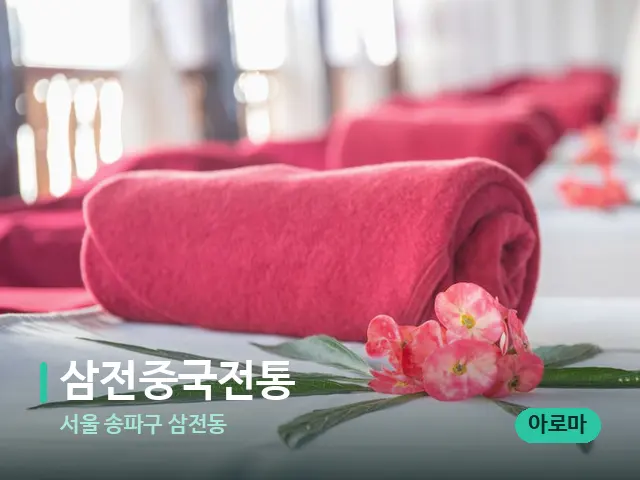 서울 송파구 삼전동 삼전중국전통 — 스파 마사지 베드