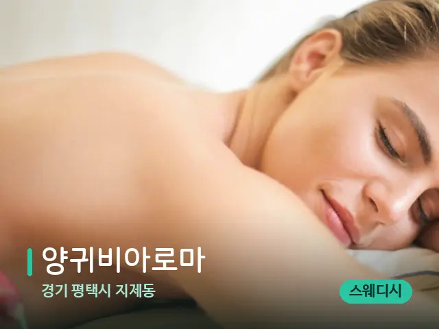 경기 평택시 지제동 양귀비아로마 — 마사지 관리를 받는 장면