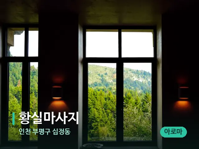 인천 부평구 십정동 황실마사지 — 데이 스파 인테리어