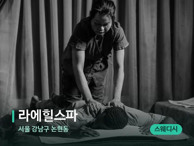 서울 강남구 논현동 라에힐스파 — 스파 마사지 베드