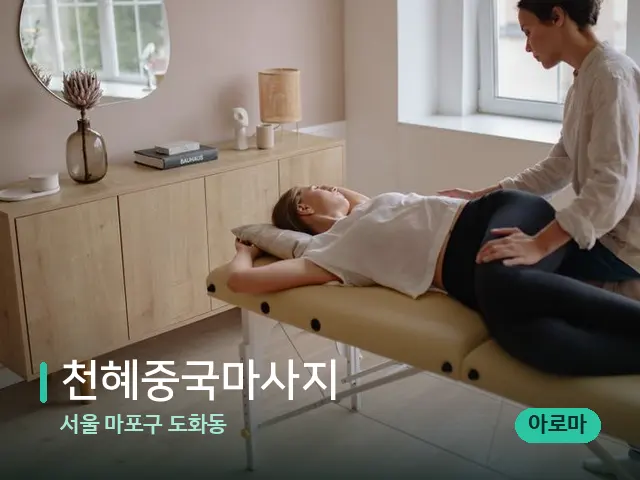 서울 마포구 도화동 천혜중국마사지 — 스파 마사지 베드