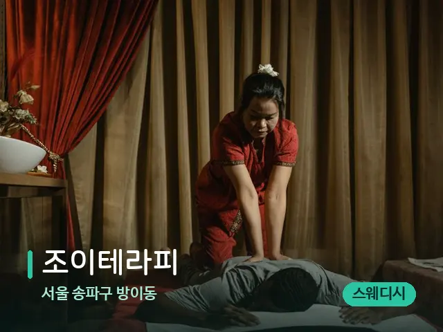 서울 송파구 방이동 조이테라피 — 스파 마사지 베드