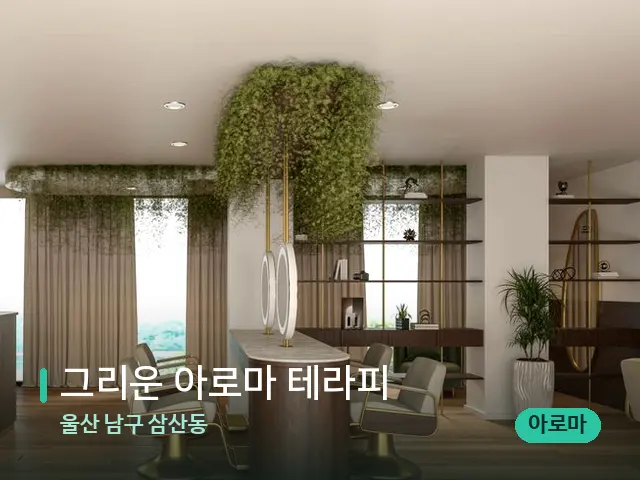 울산 남구 삼산동 그리운 아로마 테라피 — 스파 관리실 내부