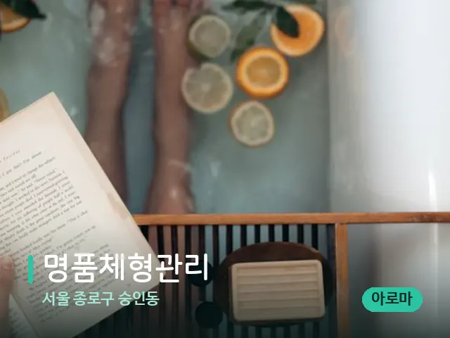 서울 종로구 숭인동 명품체형관리 — 휴식 분위기의 스파 공간