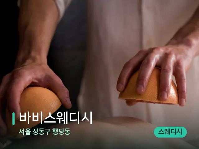 서울 성동구 행당동 바비스웨디시 — 스파 마사지 베드