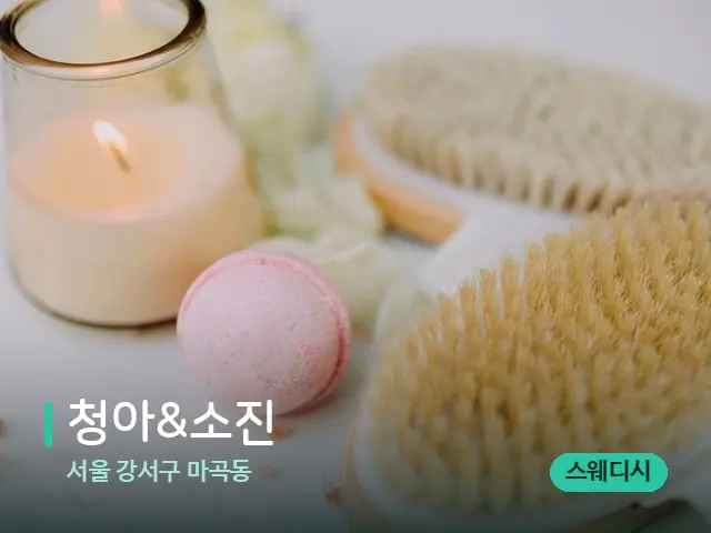 서울 강서구 마곡동 청아&소진 — 스파 마사지 베드