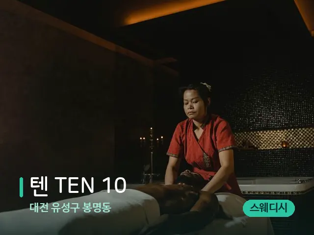 대전 유성구 봉명동 텐 TEN 10 — 스파 마사지 베드