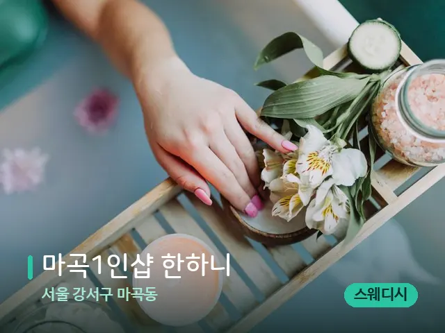 서울 강서구 마곡동 ​마곡1인샵 한하니﻿ — 스파 마사지 베드